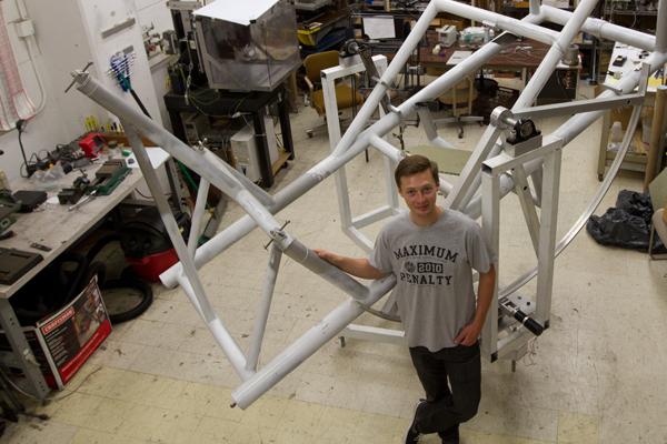 SBCC Physics Major Rory Barton-Grimley volunteers time to work on NASA project at UCSB