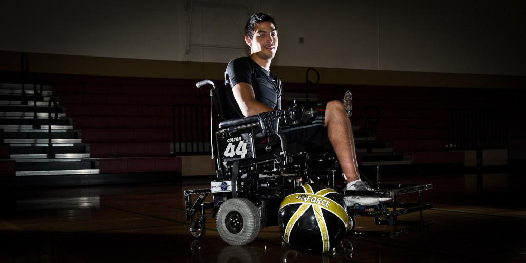 Soccer player powers through challenges