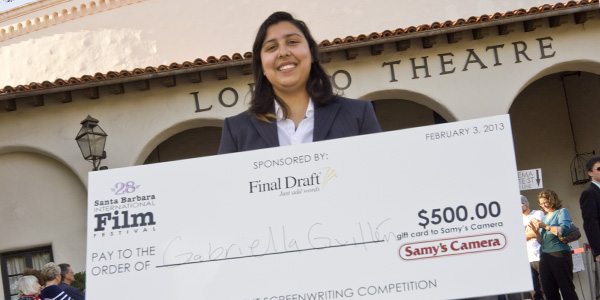 SBCC student wins award for script in film festival