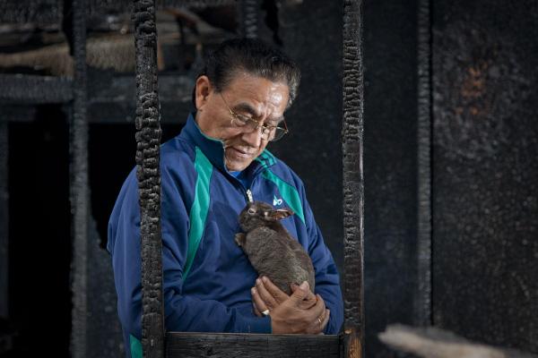 Studio fire destroys teacher's priceless collectible items