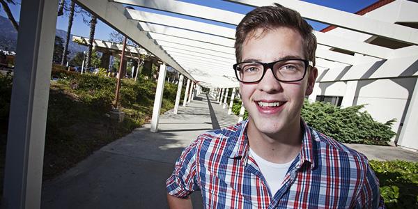 Film student motivated by 'adventure and deadlines'