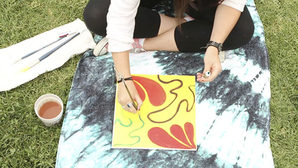 Time-lapse highlights artistic talents of SBCC doodlers