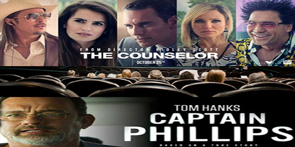 Movie reviews: The Counselor, Captain Phillips