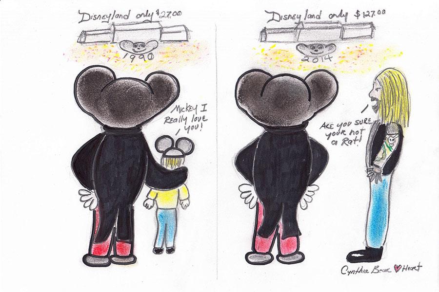 Disneyland and tears don't mix