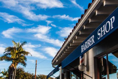 SB Barbers, an up-and-coming barbershop run by Santa Barbara local Josh Luna, is inconspicuously located between an insurance store and an auto shop on lower Chapala Street, Saturday, Nov. 22, in Santa Barbara.