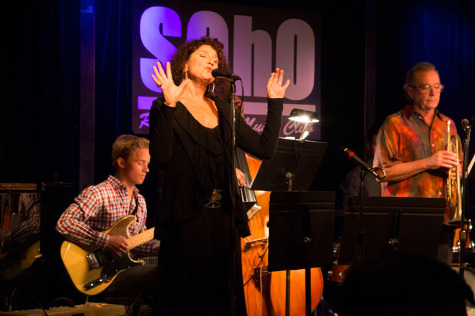 City College jazz band Played Twice performs for the Music Department's 'Jazz Jam at SOhO' Restaurant and Music Club, Tuesday, Dec. 2, 2014 in Santa Barbara, Calif.