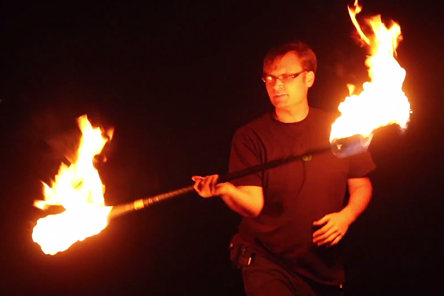 Acting Out: Fire Spinning