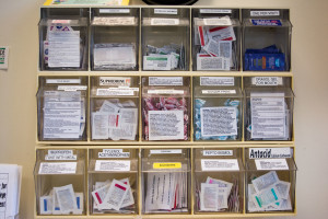 Student Services Health and Wellness offers a variety of symptom relievers and contraceptives for students in need at City College, Monday, Oct. 12, 2015, on East Campus.