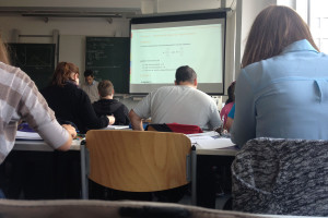 Former Santa Barbara City College student Raphael Teffene (not shown) in a ‘Statik’ class at the University of Augsburg, Germany, where tuition is free throughout the country. Sweden, Finland and Norway also offer free education and others such as France and Brazil offer extremely cheap tuition fees.