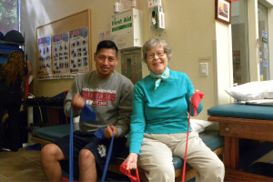 Santa Barbara City College now offers a program for students to earn a Skills Competency Award and an Associate of Arts Degree in Healthy Aging. Photo courtesy of the Santa Barbara City College Healthy Aging Program and the Physical Education Department.