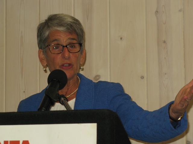 Sen. Hannah-Beth Jackson talks equality at SBCC-attended event