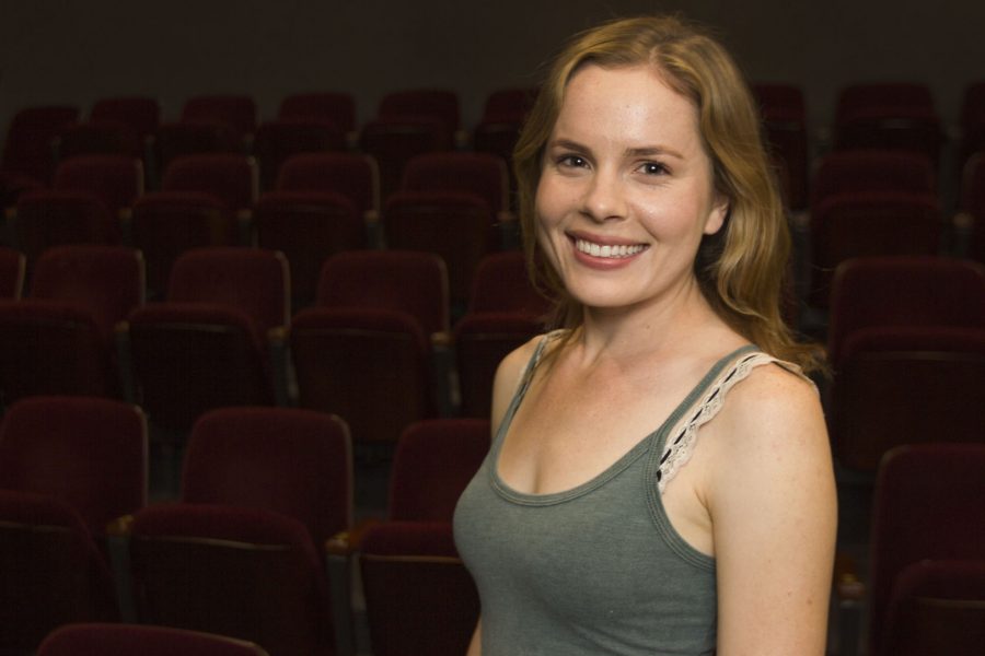 City College alumna Katherine Bottoms is currently cast as the lead role, Catherine in the Theatre Group’s production of “Proof” on Thursday evening, April 21, 2016 in the Jurkowitz Theatre at Santa Barbara City College. “I still can’t believe I get to do it," said Bottoms. "This is like a dream role for any girl just because there’s so many layers to this character."