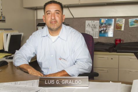 Luis Giraldo, director of equity, diversity and cultural competency, Oct. 14, 2016.