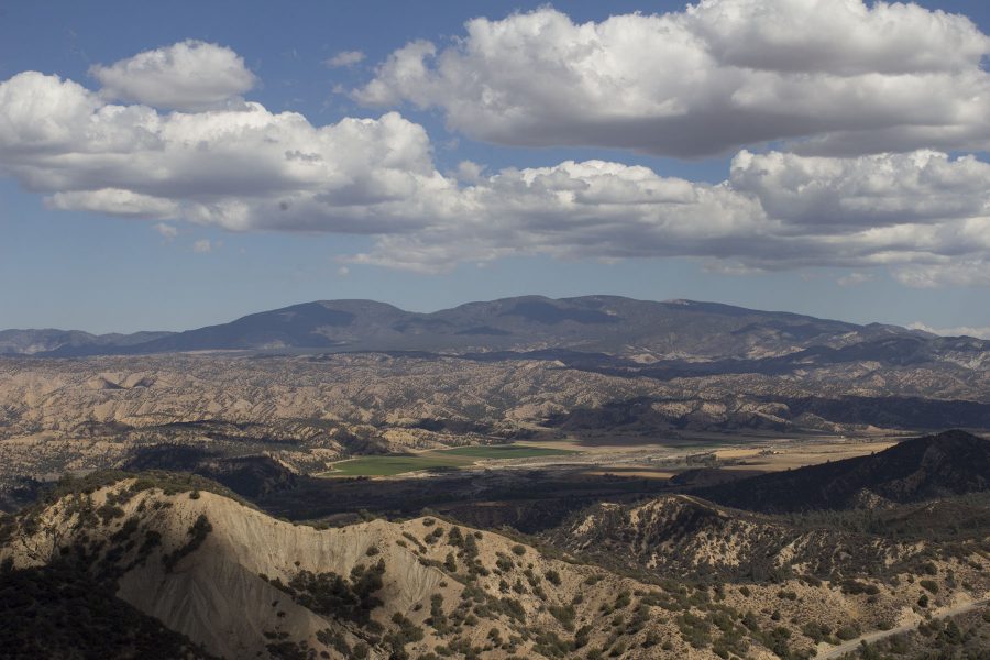 Students will explore the Caliente Range in the The Cuyama Basin north of Ojai for a summer geology course, Friday, Sept. 30. Geology club members and instructors spent one night exploring the badlands to collect rock samples and fossils.