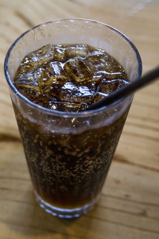 A soda from Mesa Burger on Friday, Feb. 3, 2017, at Mesa Burger in Santa Barbara. Mesa Burger offers a selection of beverages including soda, sparkling water and lemonade.