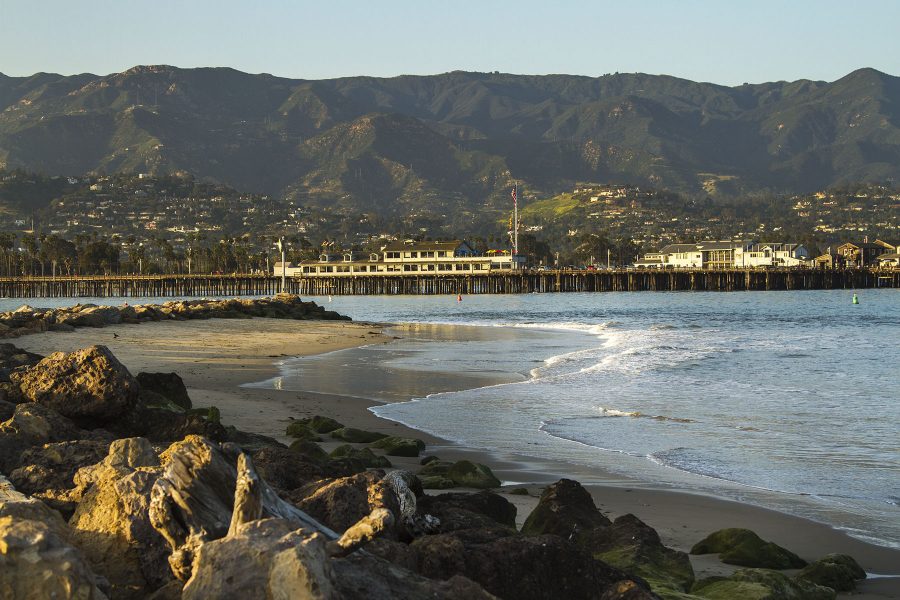 The Santa Barbara Sandspit on Tuesday, April 11 where Fulton Lankenau and Baraa Alkassir jumped into the water to save a little girl from drowning on Thursday, March 30, at the Sandspit in the Santa Barbara Harbor.