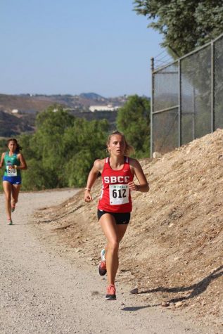 Courtesy Art from Dave Loveton of Tiffany Costello. Costello broke the record at the Moorpark Challenge on her first race with a time of 19:46.