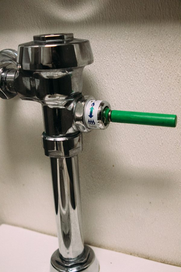 Eco friendly toilets were instilled at Santa Barbara City College to help improve sustainability efforts on campus. Located on East campus near the ECC buildings, in Santa Barbara, Calif.