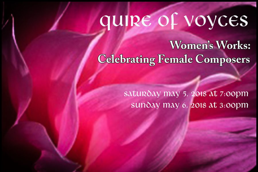 Quire of Voyces to honor female composers at St. Anthony's