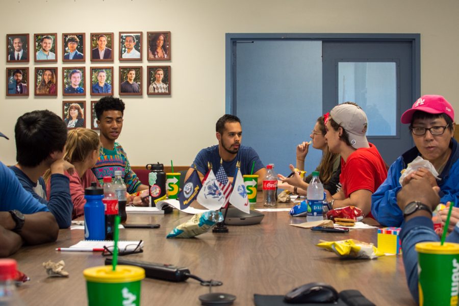 The Associated Student Government held a “Meet and Eat with your Reps” event at the student senate room at City College in Santa Barbara, Calif., on Tuesday, Sept. 25. The event was held to get to know students on campus and for them to be involved.