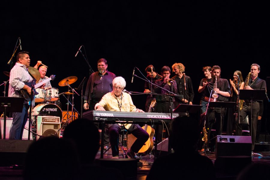 The Lobero Theatre held a benefit concert to help City College’s music program on Wednesday, Oct. 10, 2018 in Santa Barbara, Calif. The concert was headlined by former Doobie Brothers member Michael McDonald, and also featured City College’s New World Jazz Ensemble, singer Tess Erskine, and the Lunch Break Jazz Band.