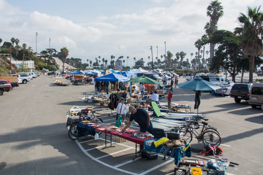 The Surf Fest and Swap Meet fundraiser held on Saturday, Oct. 13, 2018, in the lower parking lot at City College in Santa Barbara, Calif.