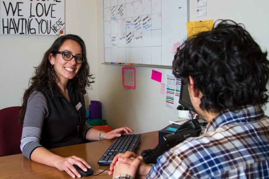 City College student Norma Cervantes Gonzalez poses at the ESL Building on Thursday, Feb. 21, 2019, at City College in Santa Barbara, Calif. Cervantes is active in the community and works as a peer advisor for ESL students.