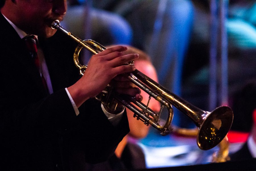 City College’s Lunchbreak Jazz Band performs on Monday, March 18, 2019, at the Soho Restaurant & Music Club in Santa Barbara, Calif. The band performed five pieces, “Blue Daniel”, “You Go To My Head”, “Mornin’ Reverend”, “La Fiesta”, and “Who Me?”.