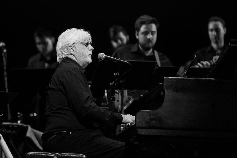 Former Doobie Brothers and Steely Dan band member Michael McDonald plays piano and sings for a full house during the SBCC Music with Michael McDonald Concert on Saturday, Sept. 14 2019 in the Lobero Theater in Santa Barbara, Calif. The concert was held as a benefit to support the SBCC music department.