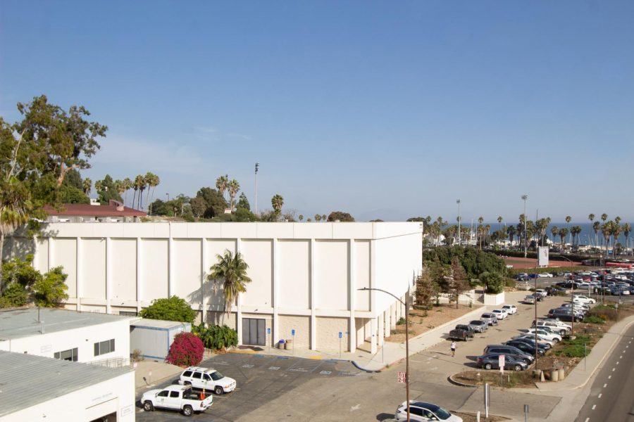 The Sports Pavilion on Oct.10, 2019, at City College in Santa Barbara, Calif. The pavilion was built in 1952.