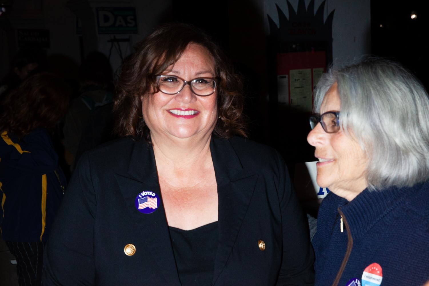 Mayor and District 37 candidate to the California State Assembly election Cathy Murillo currently sits in second place behind Charles Cole by more than four thousand on Tuesday, March 3, 2020 at Casa Blanca in Downtown Santa Barbara, Calif.