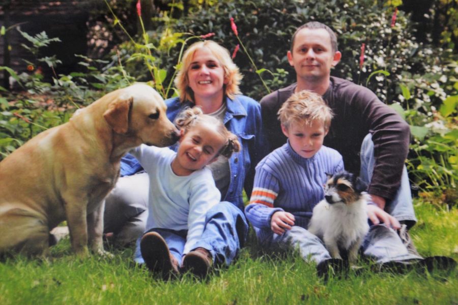 Photo of the van den Broek family provided by Valerie van den Broek.