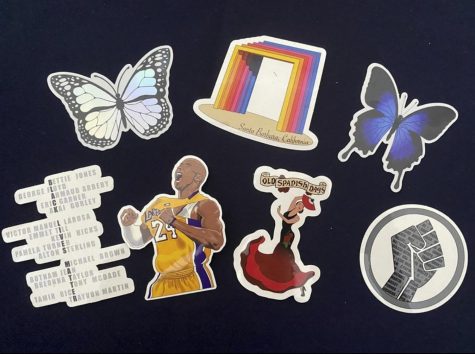 Courtesy image of hand drawn stickers from Miranda Alvarez.