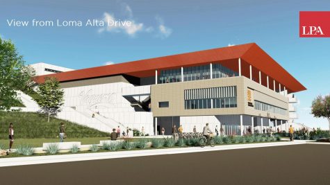 Rendering of the new Physical Education building provided by LPA Design Studios.