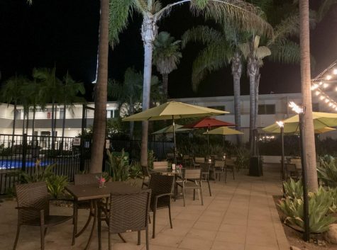 The recent patio extension done at the Crocodile Restaurant and Bar due to the need for extra outdoor seating on Sept. 16, 2020 at Crocodile Restaurant & Bar in Santa Barbara, Calif.