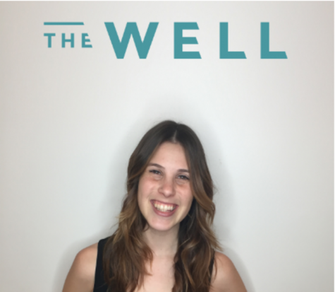 Rebecca Bean the Student Program Advisor, Student Health & The Well. Courtesy image from The Well.