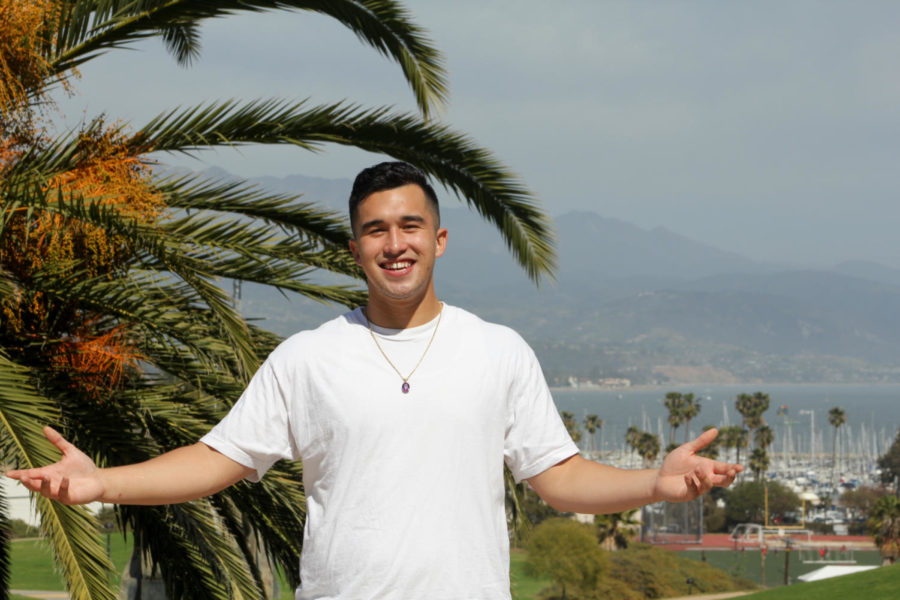Ezekiel Contreras-Forrest was recently awarded the 2021 Board of Governors Student Leadership Award, and will be speaking at this years commencement ceremony. Contreras-Forrest said he feels blessed to call Santa Barbara his home on April 7, 2021, on West Campus at City College in Santa Barbara, Calif.