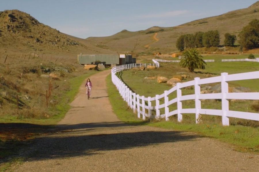 Screen grab from the film "Highway One," which shows the events surrounding a New Year's Eve party in Cambria, Calif.