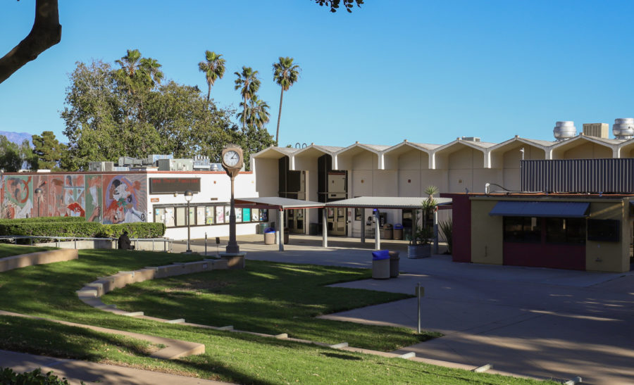 File image of the East Campus Cafeteria from January, 26, 2021. 