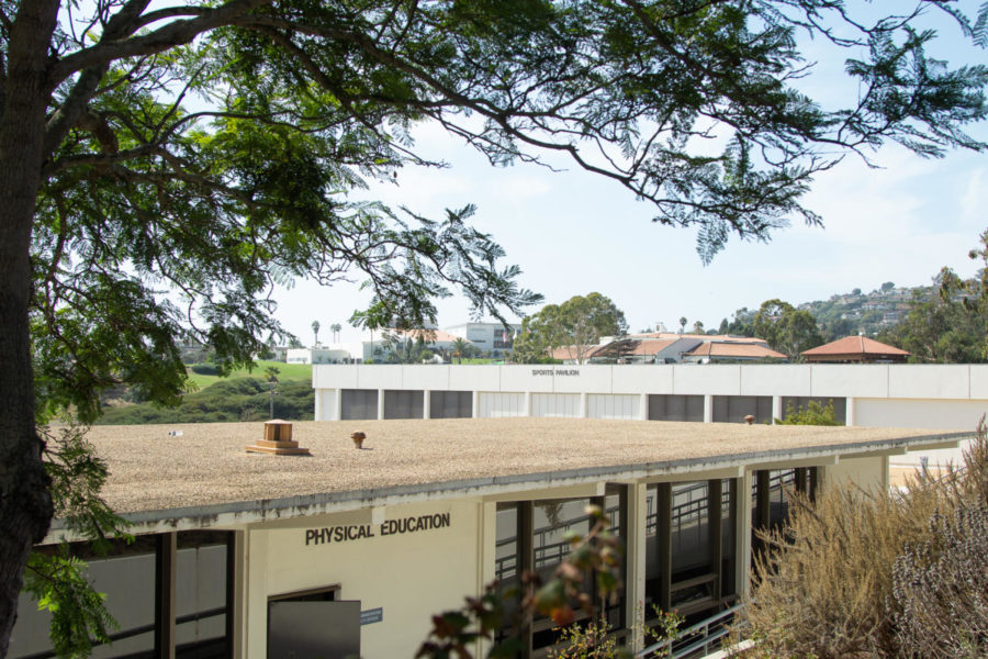 File Photo of the Sports Pavilion and Physical Education Center at Santa Barbara City College in Santa Barbara, Calif., on Oct.10, 2019. This summer, there will be more in-person physical education courses as the college adjusts to the pandemic.