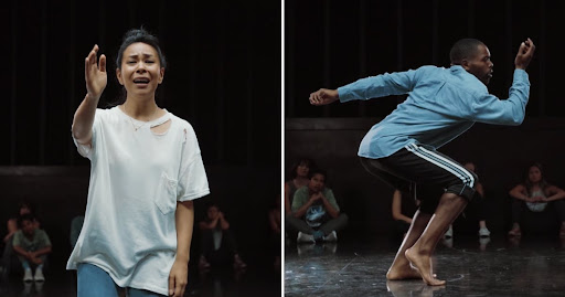 Galen Hooks (left) and Antavius Ellison (right) performing to “I Love You” by Billie Eilish, choreographed by Galen Hooks. Source Galen Hooks.