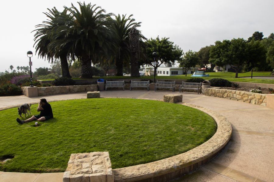 The Winslow Maxwell Overlook at City Colleges Main Campus on Nov. 8 in Santa Barbara, Calif.