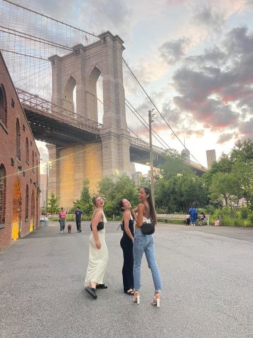 Claire Bellue (left), Jaqui Chaidez (middle) and Samantha Wilson (right) on a night out together in June at the Brooklyn Bridge in New York. Wilson and Chaidez went to visit their best friend in New York and asked a passing couple to photograph the three of them. “This trip symbolized our transition into adulthood while highlighting our continuous friendship, bond, and love for each other regardless of time and distance,” Wilson wrote.