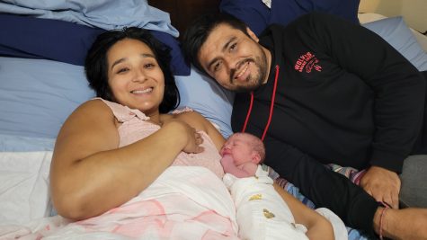 Raquel, 4-hours-old Adelina and Jonathan Hernandez on July 13, in their first family photo together. “I gave birth to a beautiful healthy baby girl at home under the supervision of a world renowned breech provider, Dr. Stuart Fischbein and his amazing team. I had my doulas, best friend, my husband and children there to support me through it all,” Raquel wrote. “The experience has been life changing. My story has been shared throughout the birth community all over the world, because what happened in my living room defied a system that said a VBA3C couldn't be done, and definitely not breech.”