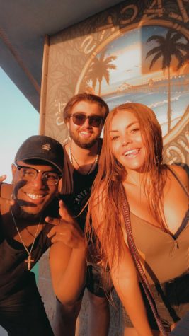 Kevon Johnson, Jeremy Zatar, and Jaci Ventura at the beach on August 6, 2021. Kevon explains that his friends bring him the most joy. “They’ve helped me out with so much in my life and I couldn’t thank god enough for placing these two thriving individuals into my life,” Johnson wrote. “It's crazy how far we’ve come together. Just feels like yesterday we were in high school, time flies in so many aspects but I know I have these two for life!”