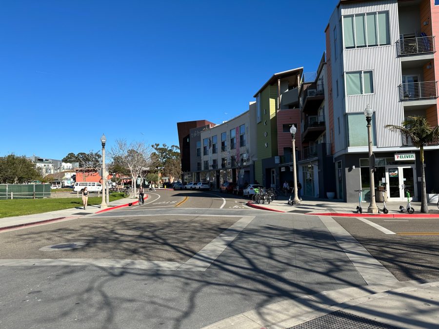 The corner of Trigo and El Embarcadero st. in Isla