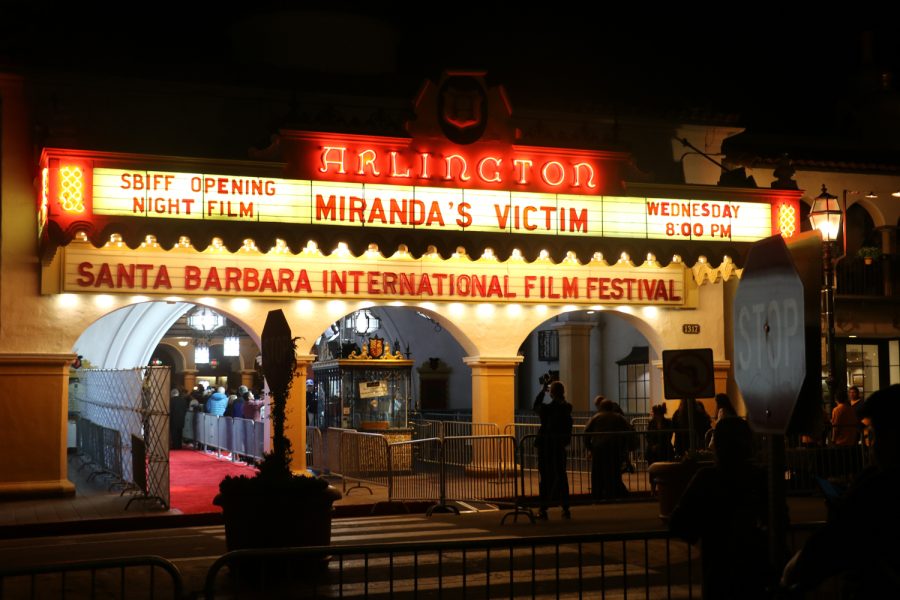 The+Arlington+Theatre+glistens+during+the+first+film+viewing+of+the+Santa+Barbara+International+Film+Festival+on+Feb.+8+in+Santa+Barbara%2C+Calif.+The+first+film+of+the+event+was+Mirandas+Victim%2C+directed+by+Michelle+Danner.