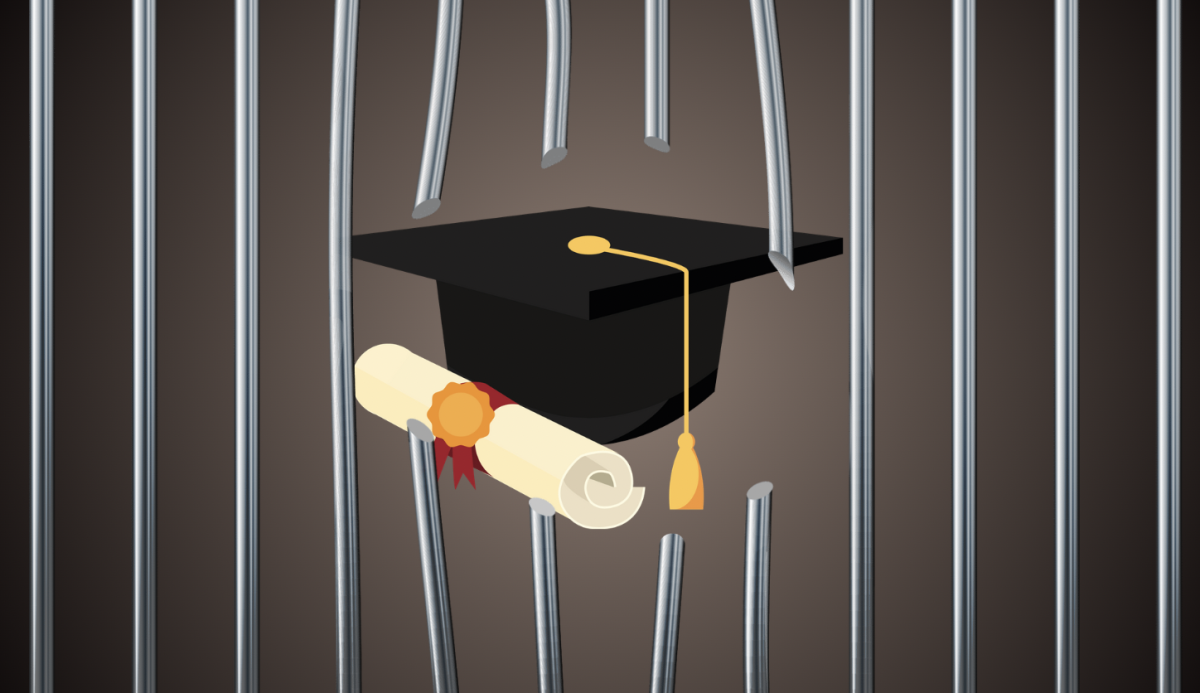 Illustration by Cebelli Pfeifer. There are over 80 programs for formally incarcerated students provided by California Community Colleges today.