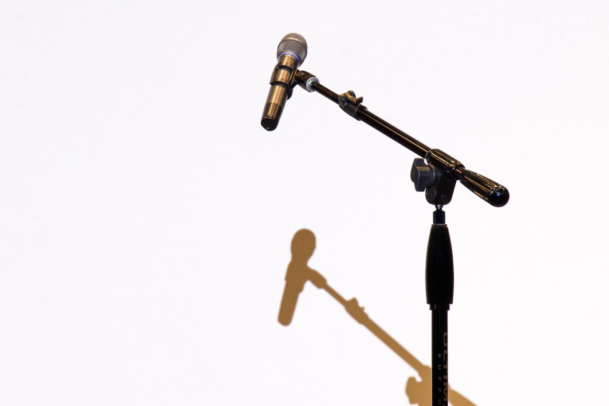 Sasha Smelyanskiy and the Honors program hosts it's third ever open mic on Feb. 22, 2024 at the BC Forum at City College in Santa Barbara, Calif. " I feel like every time it gets better... people know what a great vibe it is and were definitely going to have another one next month" Smelyanskiy said.