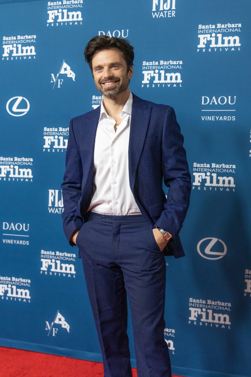 Sebastian Stan, star of "The Apprentice" receives a Virtuosos award at the Santa Barbara International Film Festival in Calif. Stan additionally played Carter Baizen in the show "Gossip Girl".